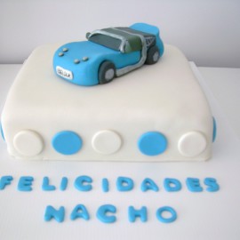  Tarta Smart Roadster, tartas personalizadas madrid, tartas decoradas madrid, tartas fondant madrid, tarta coche 3D, tarta cumpleaños