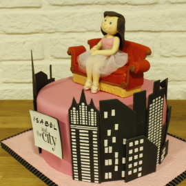 Tarta Friends y Sex and The City