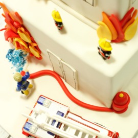 tartas personalizadas madrid, tartas fondant madrid, tartas decoradas madrid, tarta bomberos, tartas infantiles, tarta cumpleaños