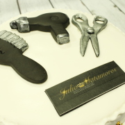 Tarta Peluqueria, tartas personalizadas madrid, tartas fondant madrid, tartas decoradas madrid