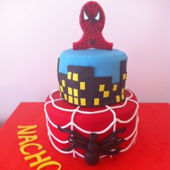 Tarta Spiderman, Tartas personalizadas madrid, Tartas decoradas madrid, tartas fondant madrid, thecakeproject, Reposteria Creativa, tartas infantiles, tartas cumpleaños,