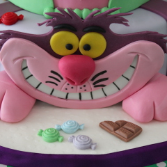 Tarta Alicia en el Pais de las Maravillas,  Tarta Minnie Mouse, Tartas personalizadas madrid, Tartas decoradas madrid, tartas fondant madrid, thecakeproject, Reposteria Creativa, tartas infantiles, tartas cumpleaños,