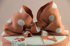 The Cake Project - Tarta Sombrerea Baby Shower, tartas personalizadas madrid, tartas fondant