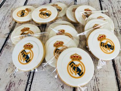 Tarta Futbol, Galletas Real Madrid, Tartas personalizadas madrid, tartas fondant madrid, tartas decoradas madrid,