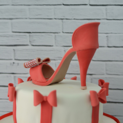 Tartas personalizadas madrid, tartas decoradas madrid, tartas fondant madrid, tartas cumpleaños, TheCakeProject, Repostería Creativa, Tarta Zapatos, Tarta Stilettos, tarta zapatos tacon