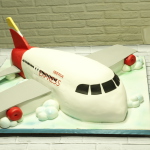 Tarta empresa, tarta logo,tarta avion iberia,  tarta aniversario, tarta corporativa.