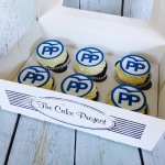 cupcakes para empresas, cupcakes logotipo, cupcakes campaña promocion, cucpakes PP