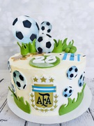 Tartas personalizadas madrid, thecakeproject, tarta futbol, tarta selección argentina
