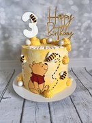 Tartas personalizadas madrid, thecakeproject,Tarta Winnie the Pooh, tartas infantiles, tarta cumpleaños