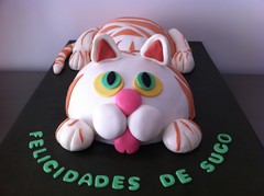 TArta Gato, Tartas personalizadas madrid, tartas fondant madrid, tartas decoradas madrid,